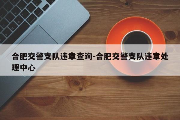 合肥交警支队违章查询-合肥交警支队违章处理中心