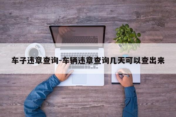 车子违章查询-车辆违章查询几天可以查出来