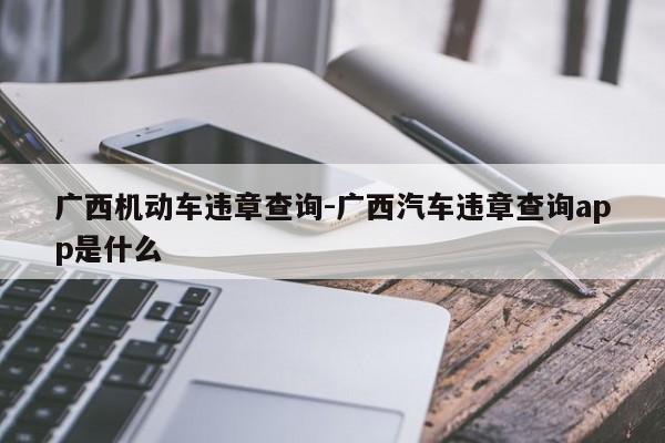 广西机动车违章查询-广西汽车违章查询app是什么